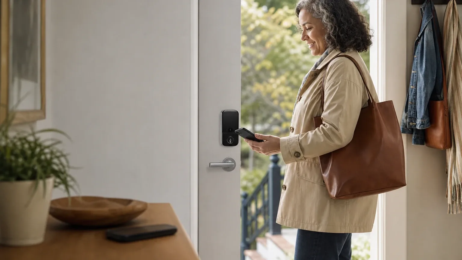 Level Lock+ (Wi-Fi + Apple Home Key) for Keyless Entry and Caregiver Access hero image