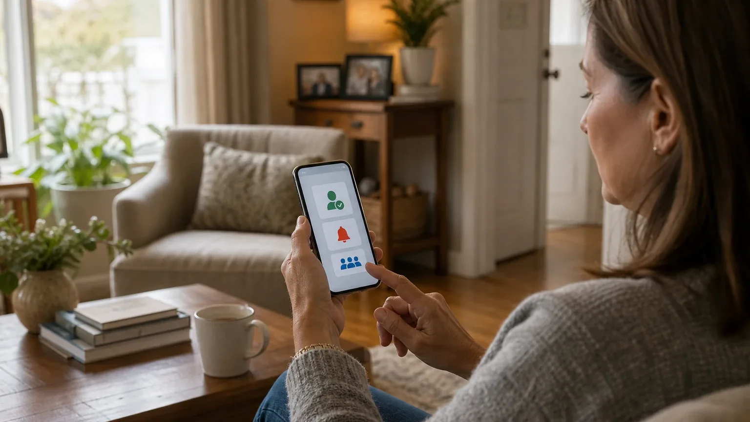 Connected Caregiver for Caregiver App and Family Alerts hero image