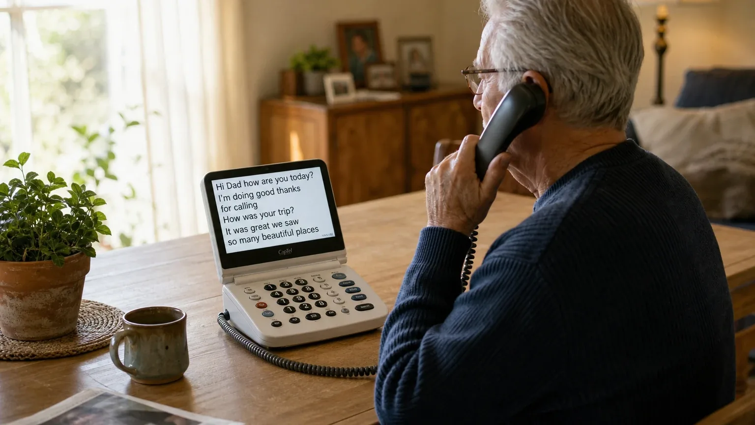 CapTel 840 for Seniors with Hearing Loss hero image