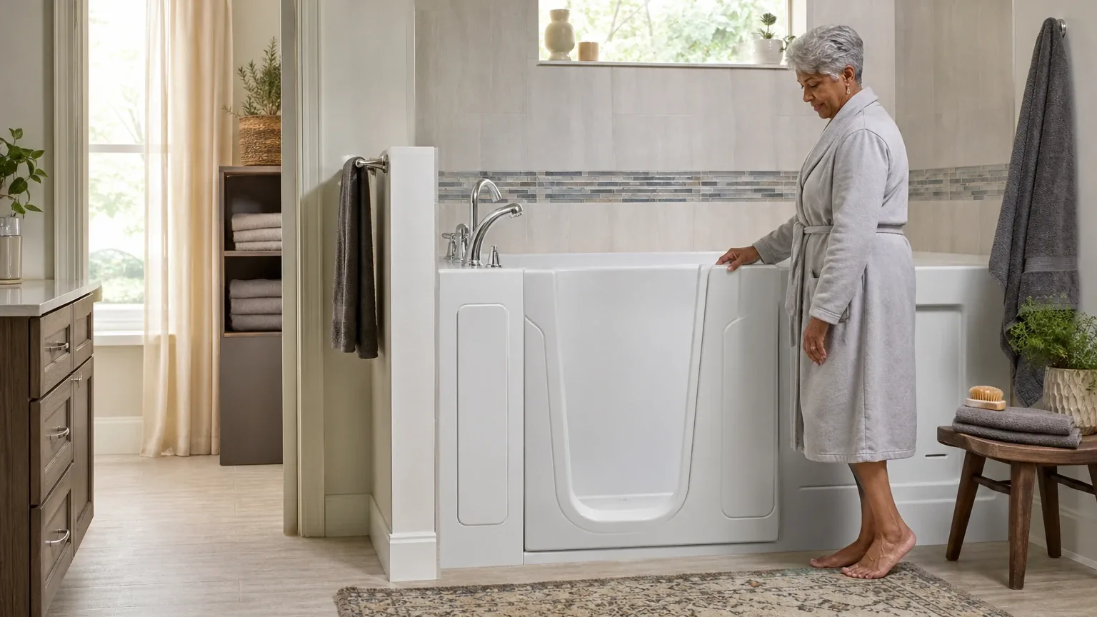 Safety Bath for Bariatric and Extra-Wide Bathing hero image