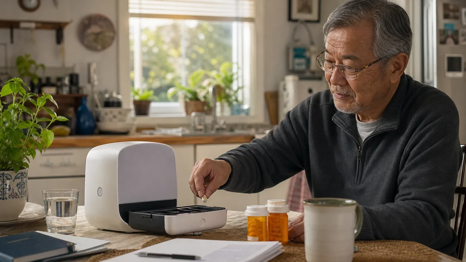 Colorwing 2025 Smart Pill Dispenser for Automated Medication Management hero image