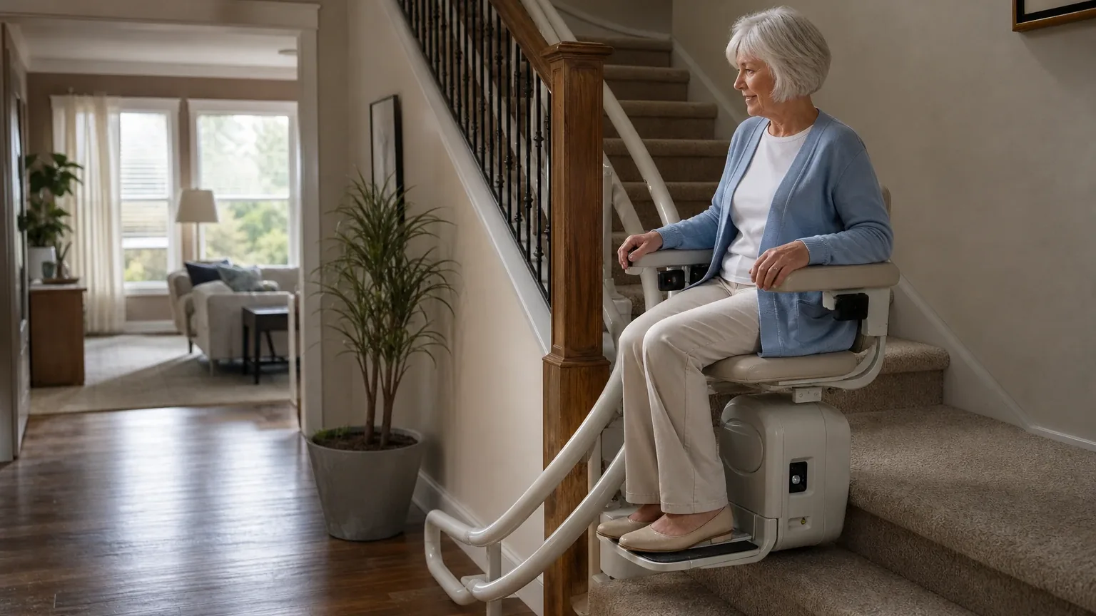 Best Stairlifts for Curved Stairs hero image
