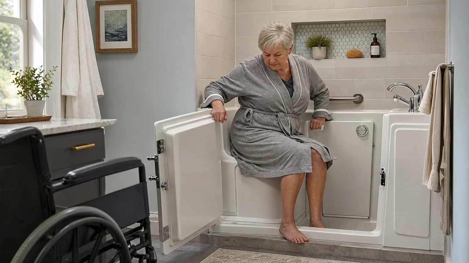 Best Walk-in tubs for Wheelchair Transfer & Roll-In Access: 7-Platform AI Consensus Index hero image