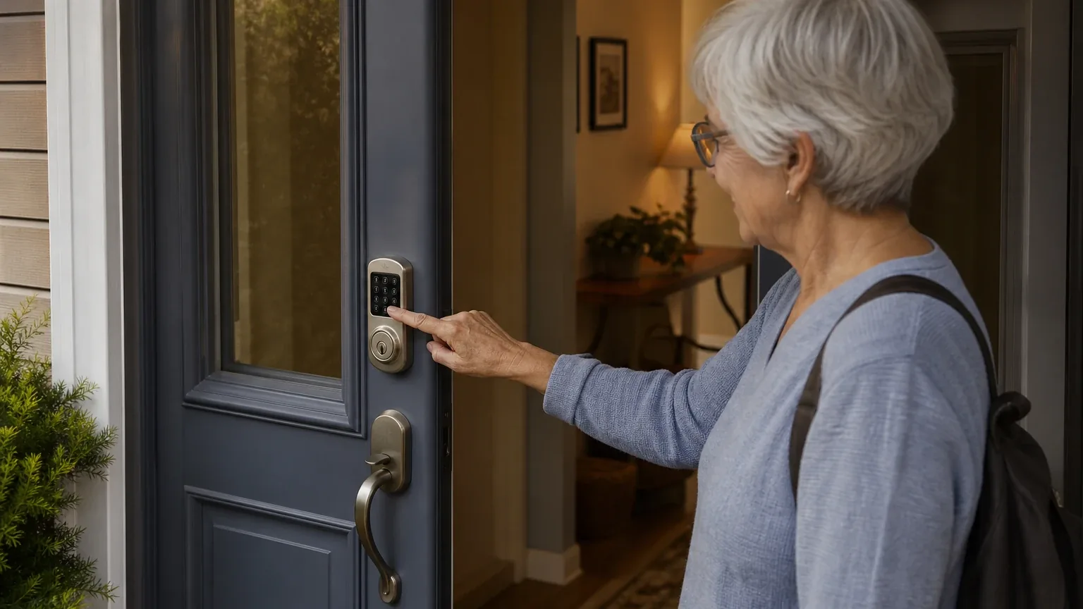 Kwikset Halo Select Plus for Keyless Entry and Caregiver Access hero image