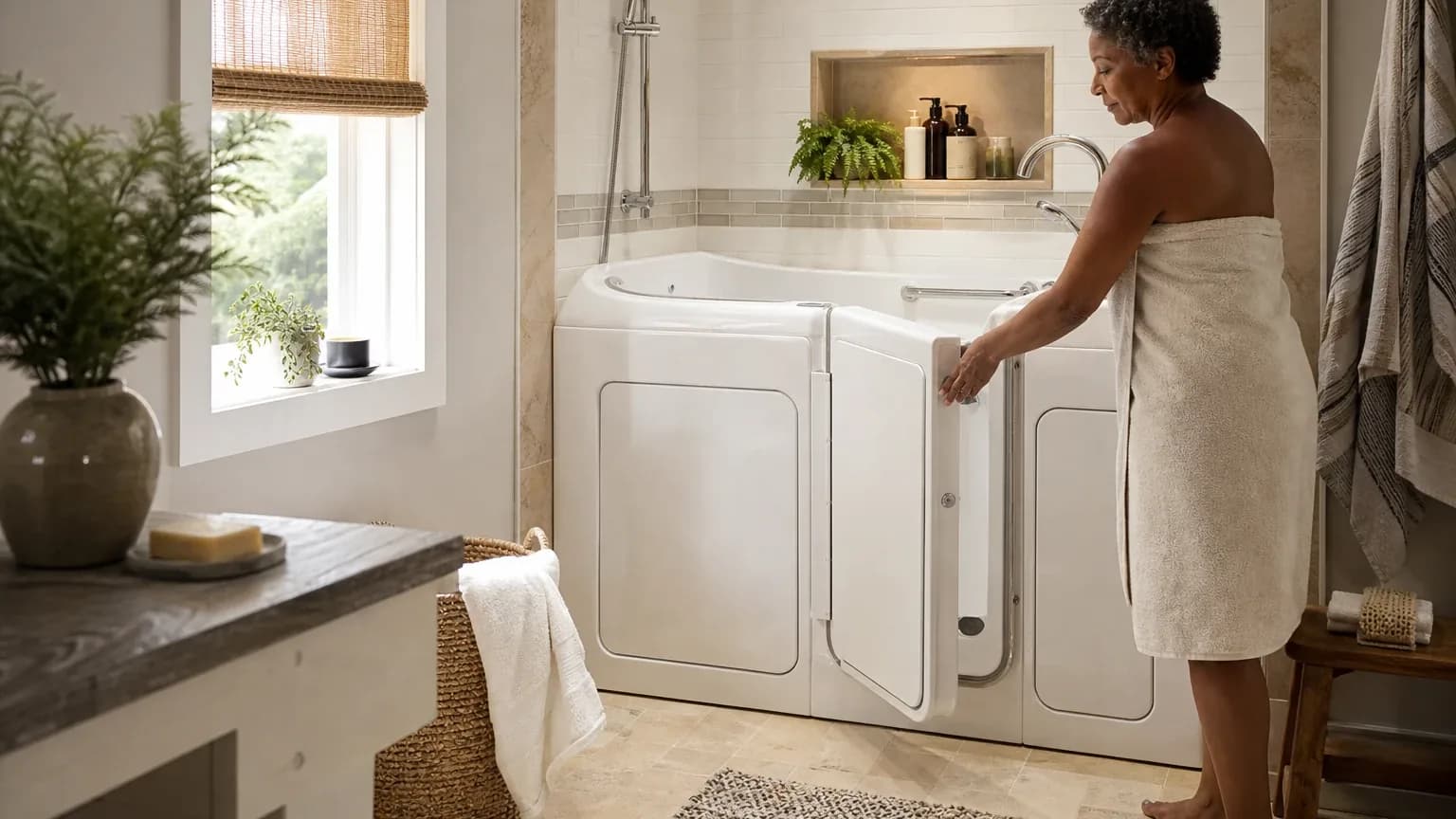 TubToday 36x55 WD for Bariatric and Extra-Wide Bathing hero image