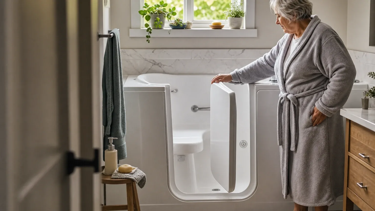 Boca Walk-In Tub bariatric model for Bariatric and Extra-Wide Bathing hero image