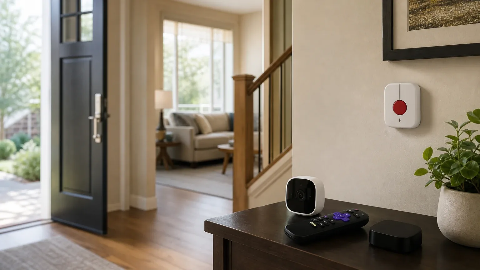 Roku Smart Home for Security Plus Emergency Response hero image