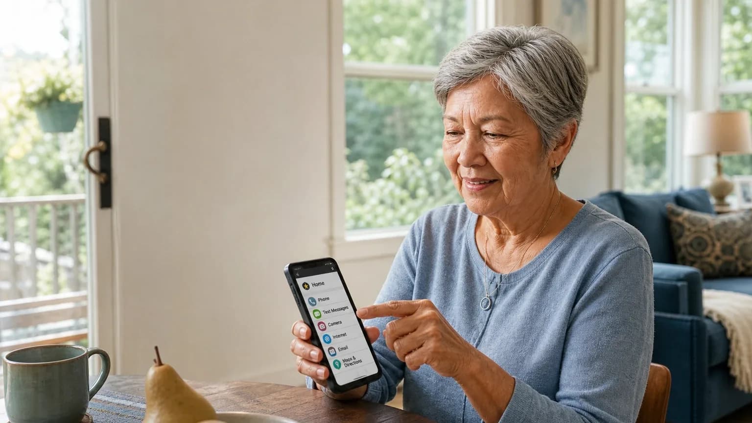 Jitterbug Smart5 for Simplified Smartphone Access hero image