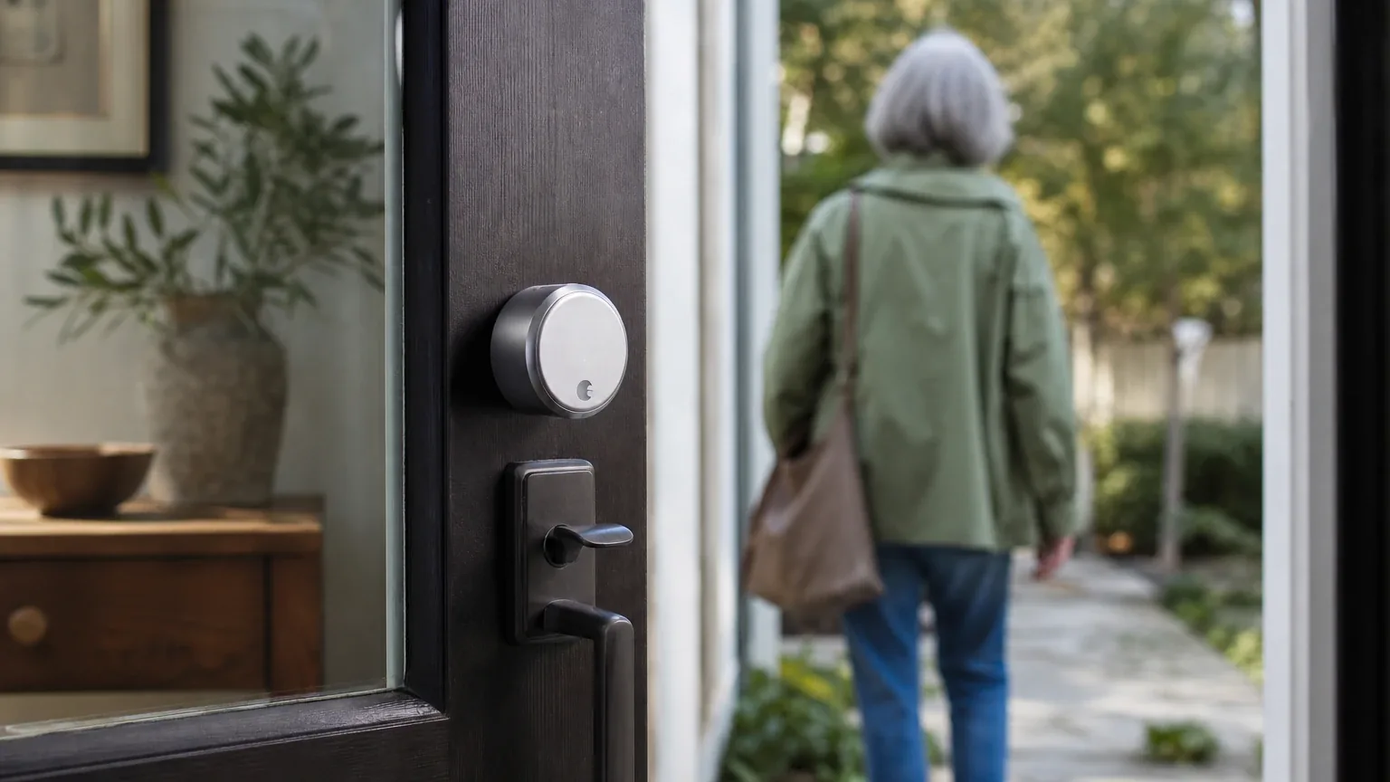 August Wi-Fi Smart Lock for Keyless Entry and Caregiver Access hero image
